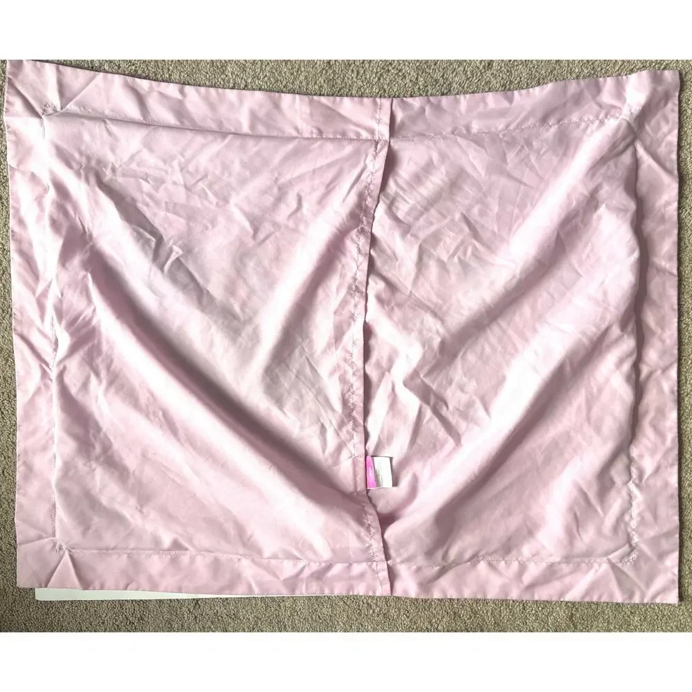 Disney Vintage Minnie Mouse Pillow Sham and Pillow Case (set of 2) Pink Purple